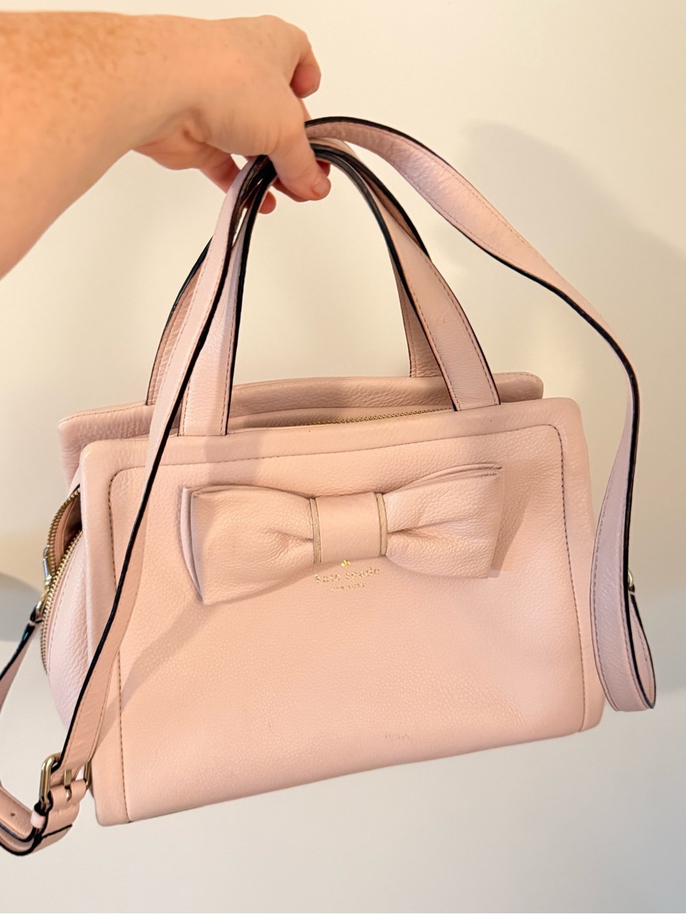 Kate Spade Pink Bow Satchel Purse